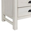 Alaterre Furniture Windsor 2-Drawer Wood Nightstand, Driftwood White ANWI0131